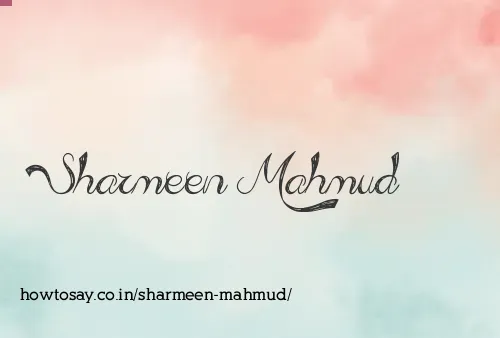 Sharmeen Mahmud