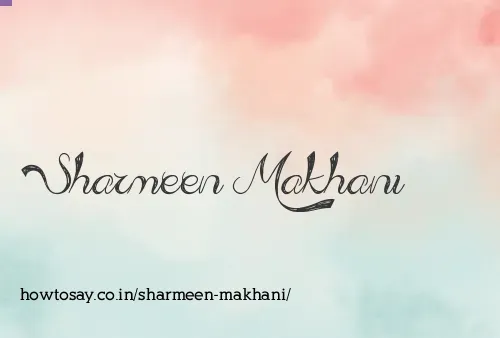 Sharmeen Makhani
