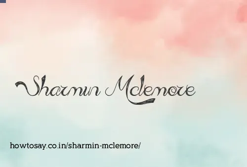 Sharmin Mclemore