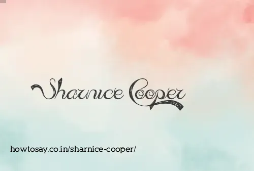 Sharnice Cooper