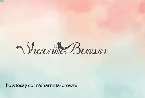 Sharnitta Brown