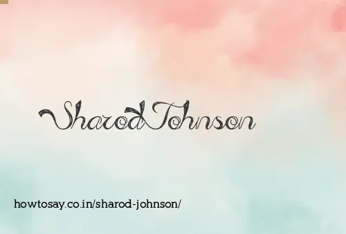 Sharod Johnson