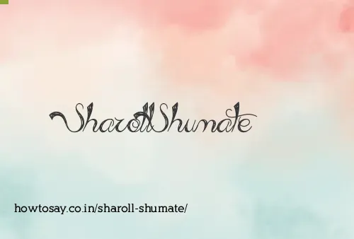 Sharoll Shumate