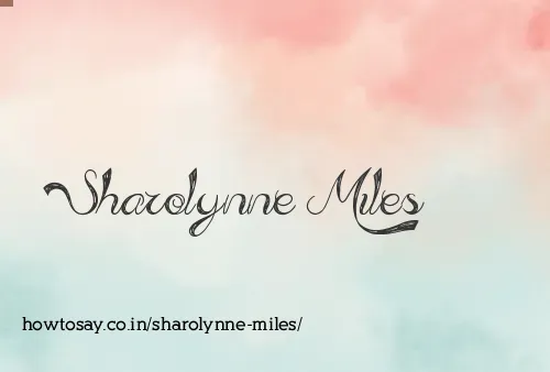 Sharolynne Miles