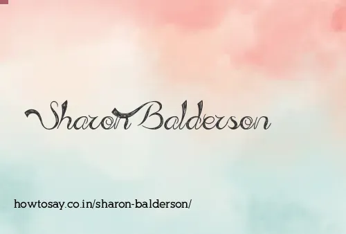 Sharon Balderson