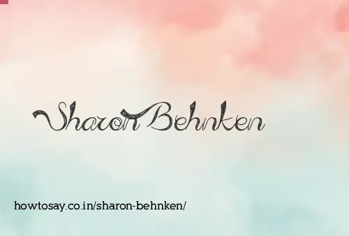 Sharon Behnken