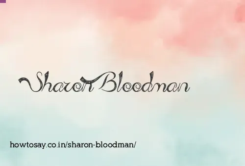 Sharon Bloodman