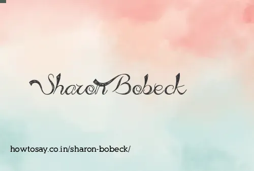 Sharon Bobeck