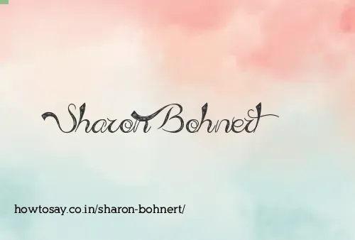 Sharon Bohnert
