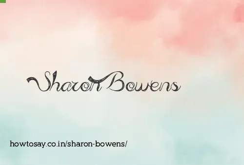 Sharon Bowens