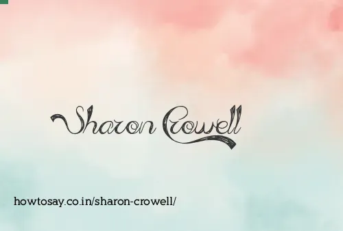 Sharon Crowell