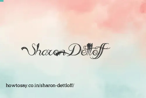 Sharon Dettloff
