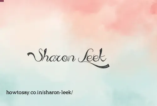 Sharon Leek