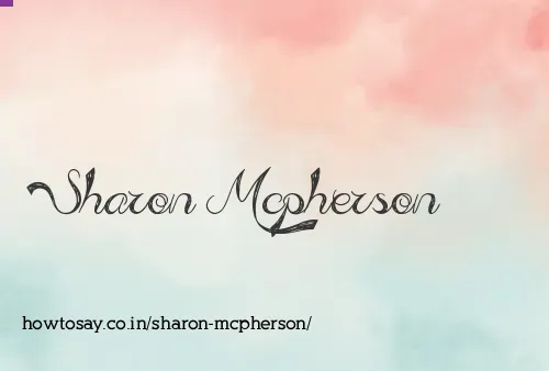 Sharon Mcpherson