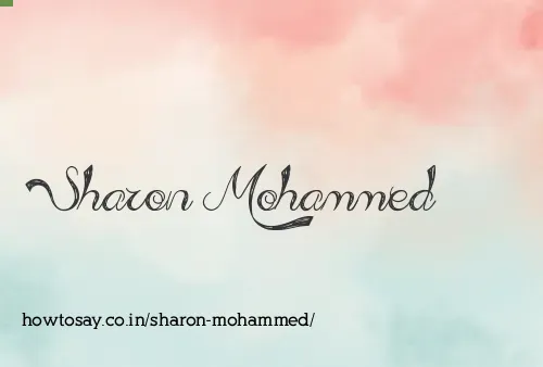Sharon Mohammed
