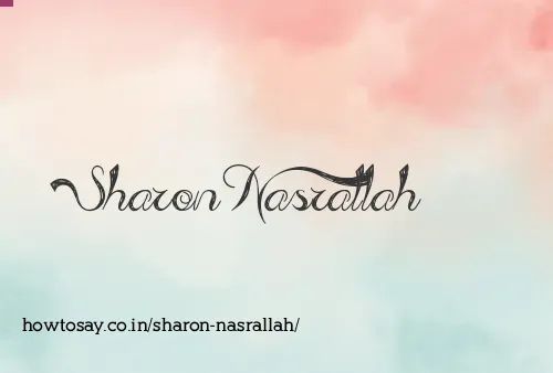 Sharon Nasrallah