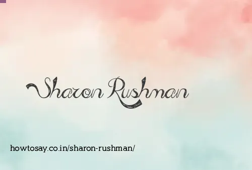 Sharon Rushman