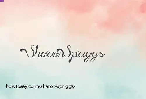 Sharon Spriggs