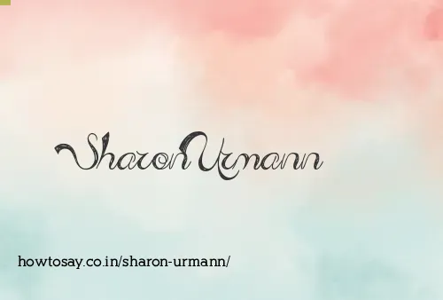 Sharon Urmann