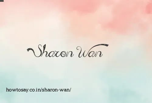 Sharon Wan