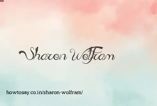 Sharon Wolfram