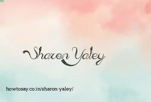 Sharon Yaley