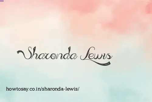 Sharonda Lewis