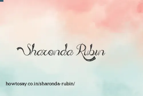 Sharonda Rubin