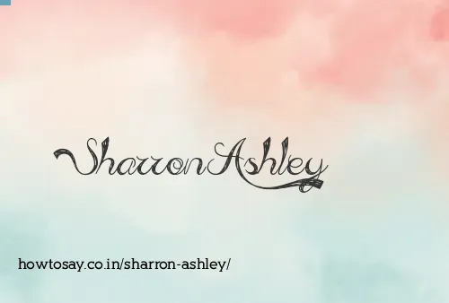 Sharron Ashley