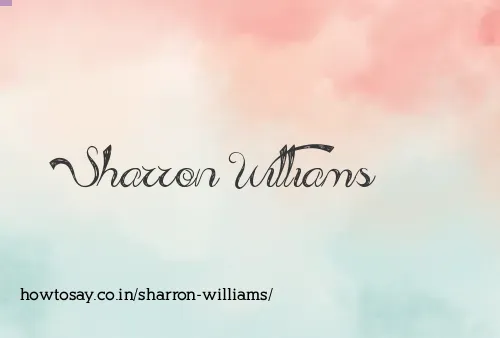 Sharron Williams