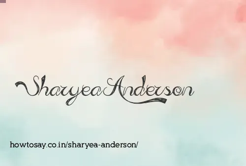 Sharyea Anderson