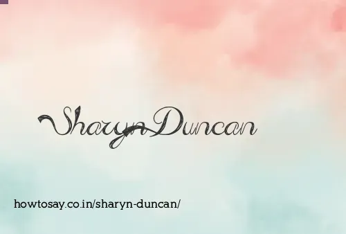 Sharyn Duncan