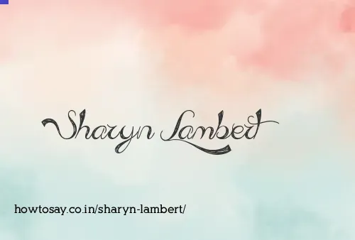 Sharyn Lambert