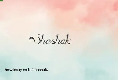 Shashak