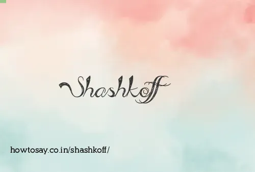 Shashkoff