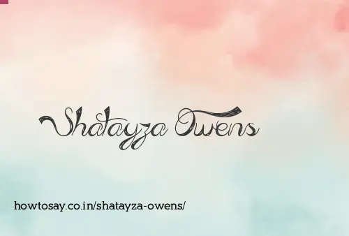 Shatayza Owens