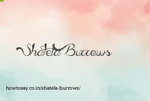 Shatela Burrows