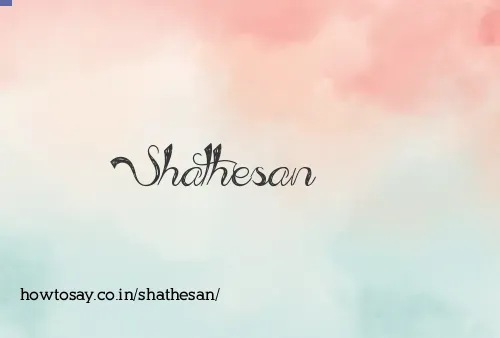 Shathesan