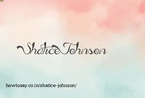 Shatice Johnson