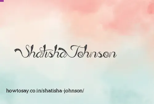 Shatisha Johnson