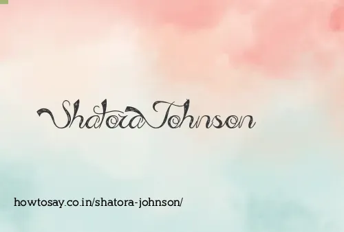 Shatora Johnson