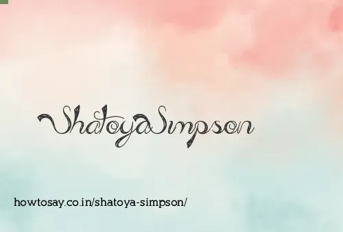 Shatoya Simpson
