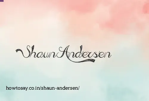 Shaun Andersen