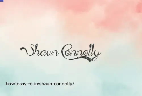 Shaun Connolly