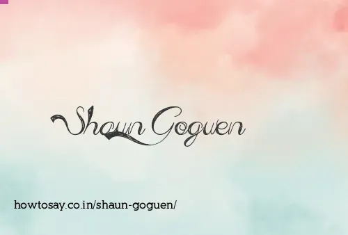 Shaun Goguen