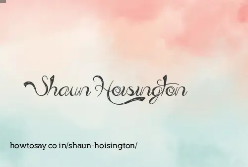 Shaun Hoisington
