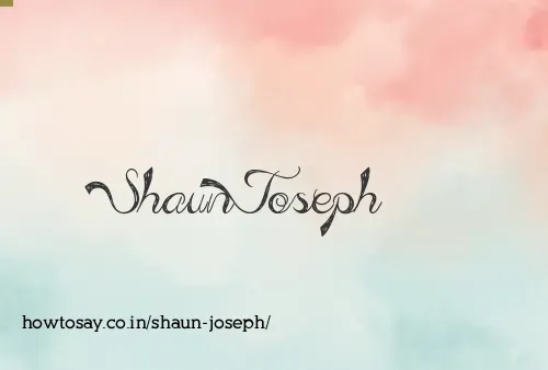 Shaun Joseph