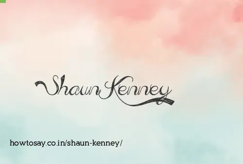 Shaun Kenney