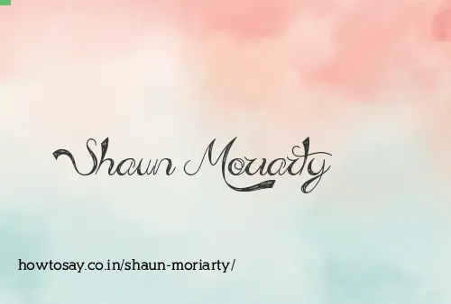 Shaun Moriarty