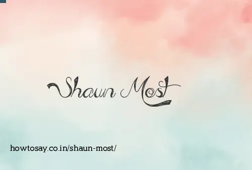 Shaun Most